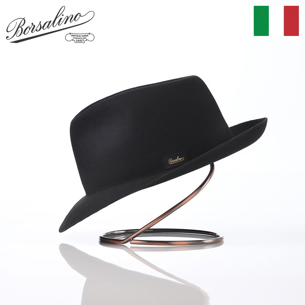 【楽天市場】Borsalino ボルサリーノ 中折れハット ビーバー 