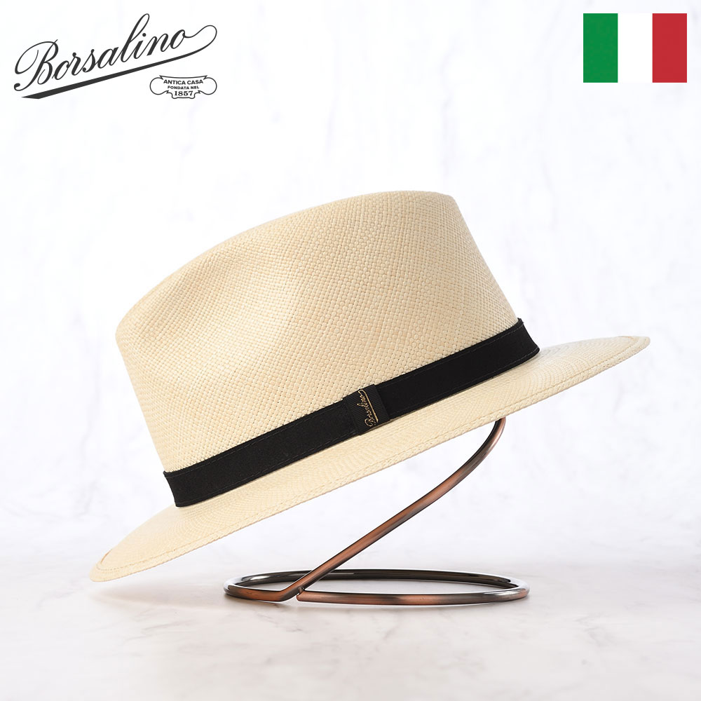 楽天市場】Borsalino ボルサリーノ パナマ帽 パナマハット 中