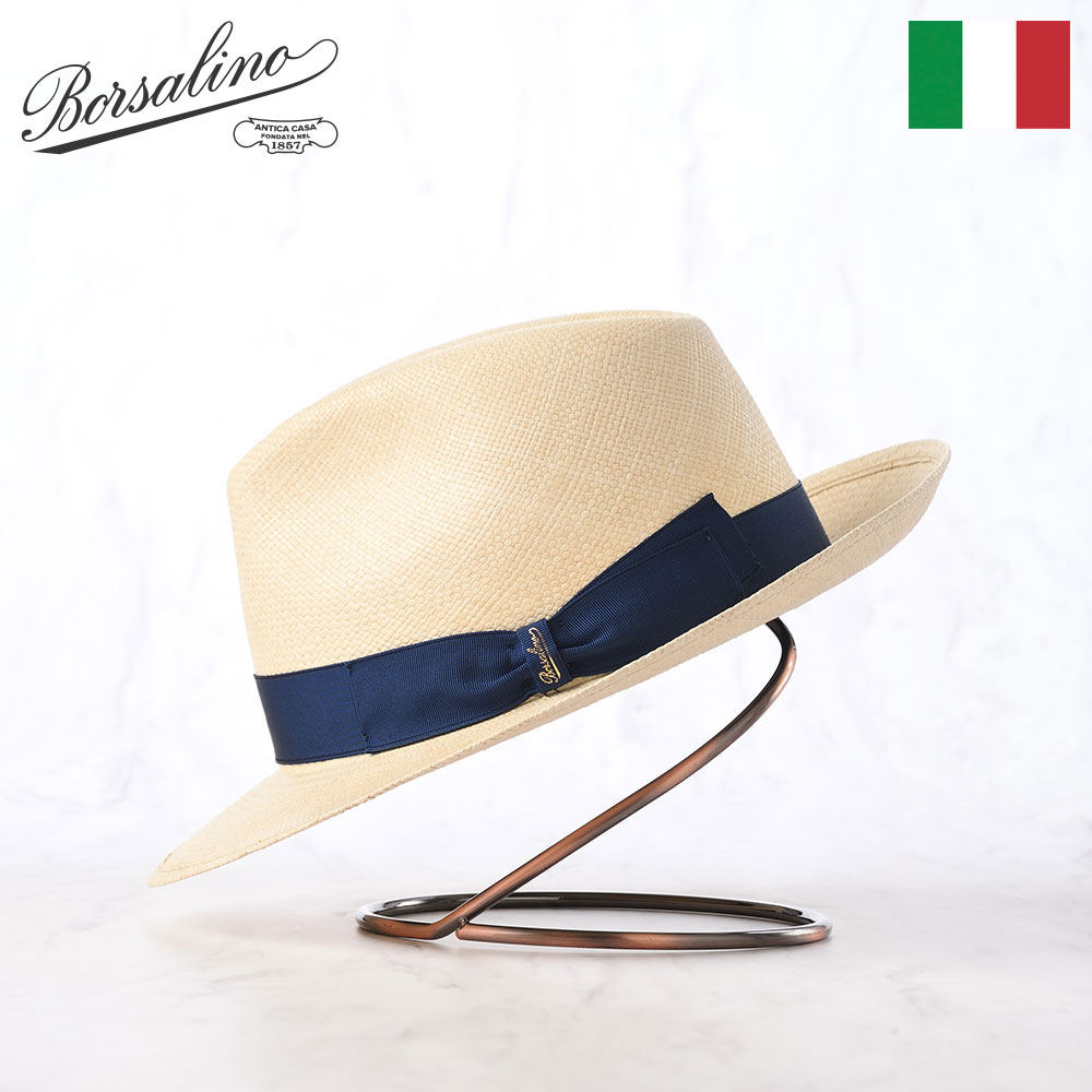 楽天市場】Borsalino ボルサリーノ パナマ帽 パナマハット 中