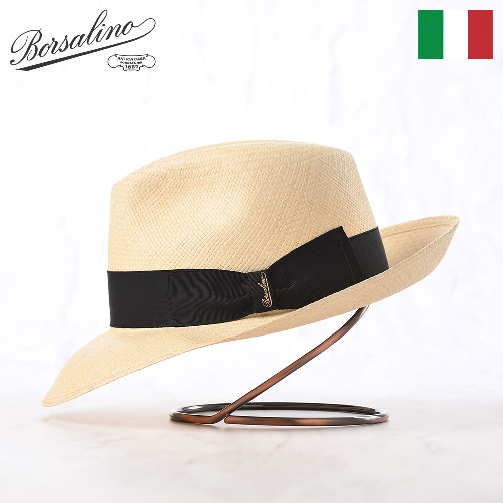 楽天市場】Borsalino ボルサリーノ 中折れハット フェルト帽 秋