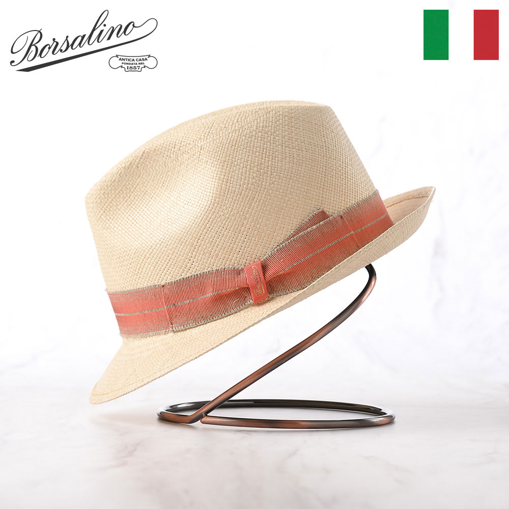 【楽天市場】Borsalino ボルサリーノ パナマ帽 パナマハット 中折れ 