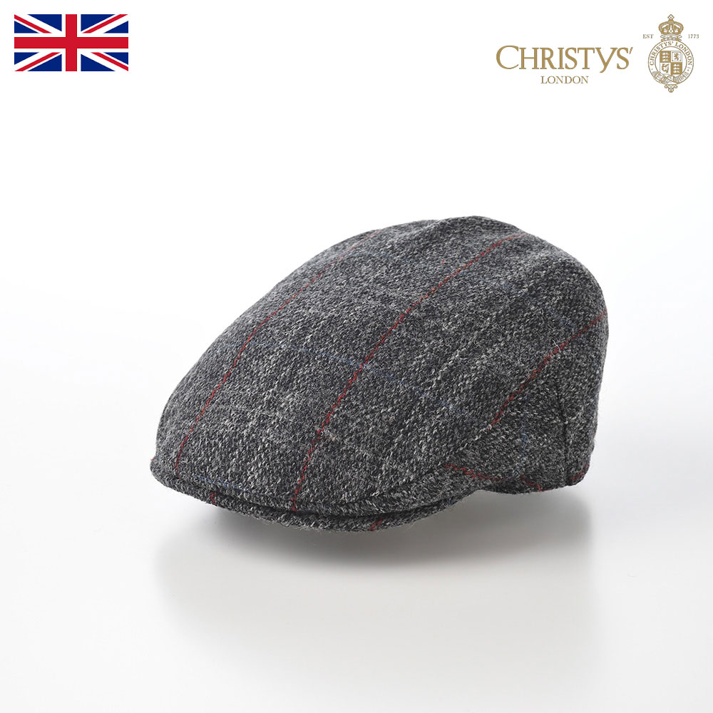 CHRISTYS' LONDON ハンチング ツイード 千鳥　タグ付きXL 楽天市場】CHRISTYS' LONDON キャスケット帽 帽子 ハンチング帽