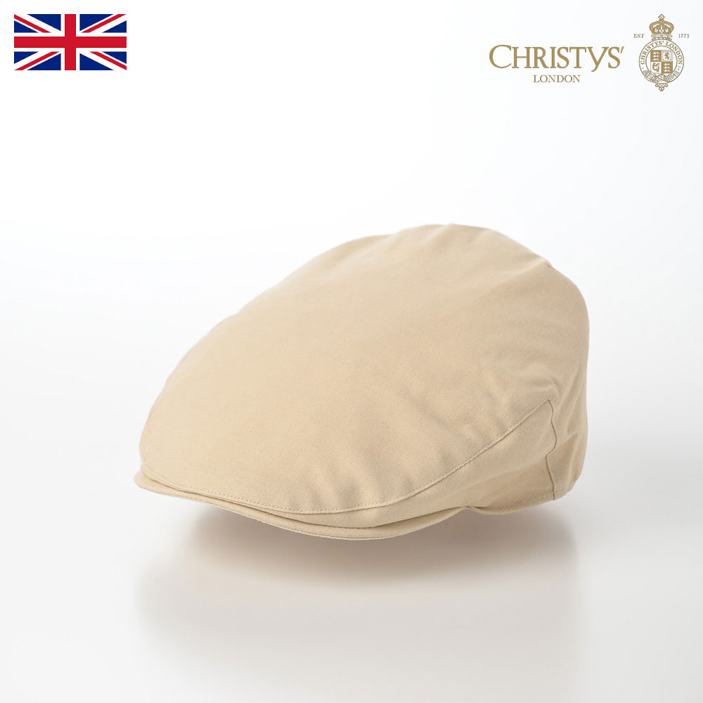 CHRISTYS' LONDON ハンチング帽 帽子 春 夏 キャップ CAP 鳥打帽 メンズ レディース おしゃれ 普段使い ファッション小物 ブランド クリスティーズロンドン Balmoral Linen Blend(バルモラル リネンブレンド) バターミルク
