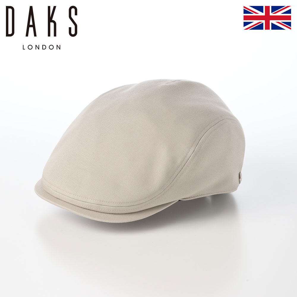 DAKS 帽子 ハンチング帽 メンズ レディース キャップ 鳥打帽 おしゃれ カジュアル ブランド ダックス Hunting Cotton Twill House Check(ハンチング コットンツイル ハウスチェック) D2010 グレー ギフト｜メンズハット・帽子専門店 時谷堂