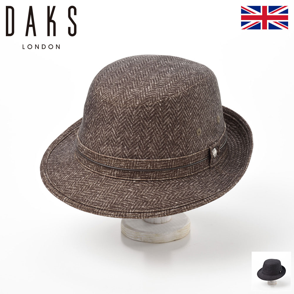 高い素材 楽天市場 Daks サファリハット バケットハット メンズ 帽子 秋 冬 大きいサイズ アルペンハット ソフトハット レディース 紳士帽 ブラウン グレー M L ギフト プレゼント 送料無料 あす楽 ブランド ダックス 日本製 Aplen Herringbone アルペン ヘリンボン