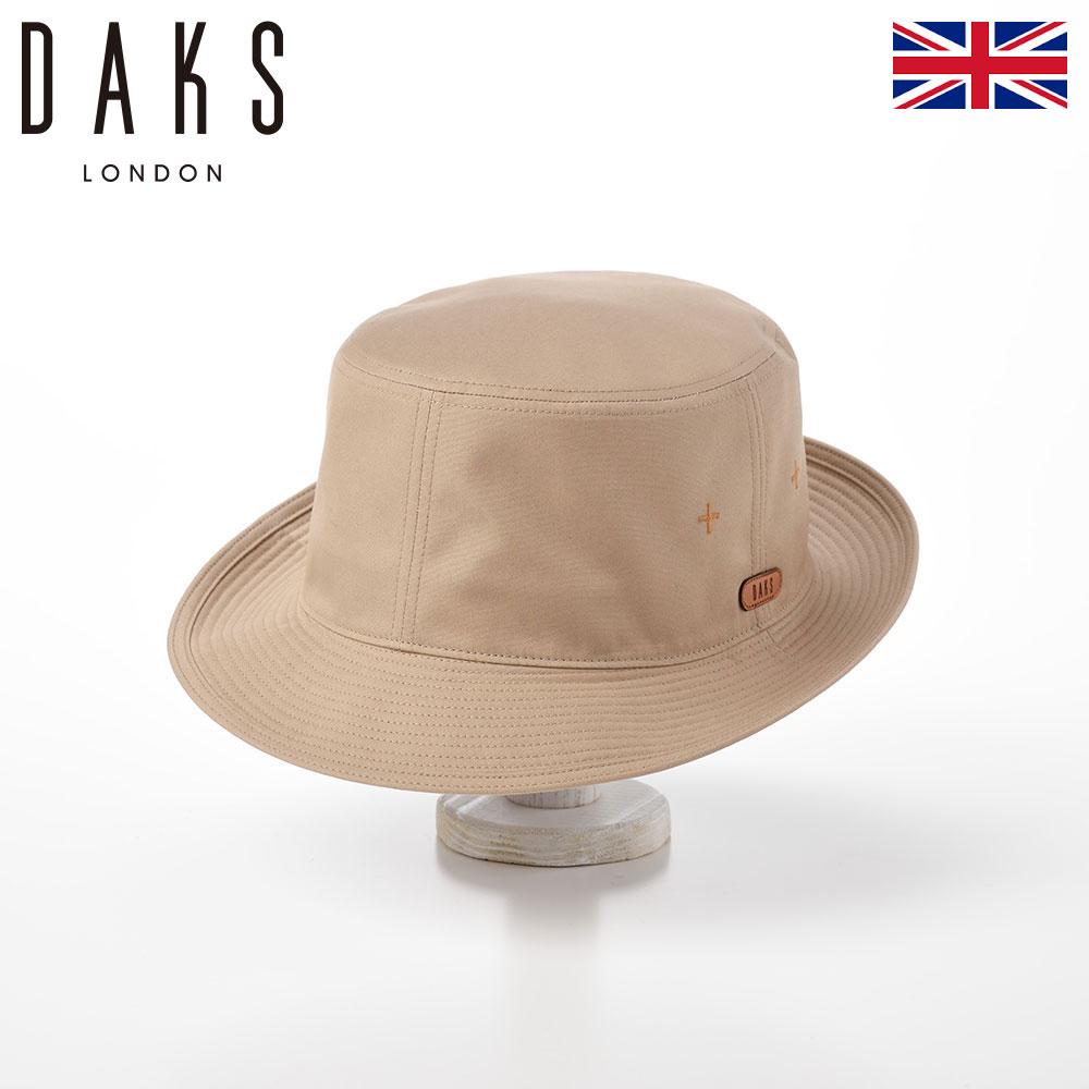 印象のデザイン 期間限定500円offクーポン Daks 帽子 メンズ サファリハット アルペンハット 防水 ブランド 大きいサイズ 春夏秋冬 通年仕様 サイズ調整 ソフトハット レディース 紳士帽 アウトドア あす楽 英国ブランド 日本製 アルペン ウェザークロス D3802