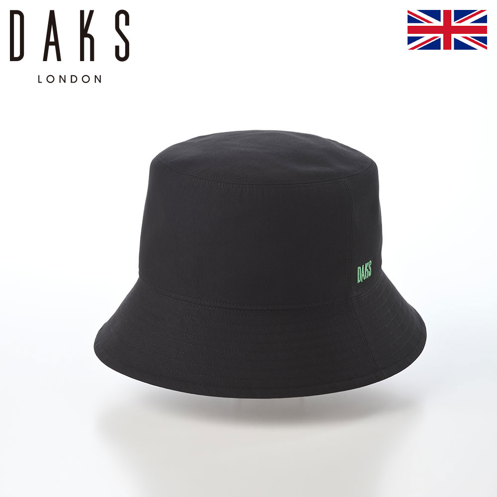 DAKS ダックス 帽子 Reversible Bucket(リバーシブルバケット) D9221 ブラック