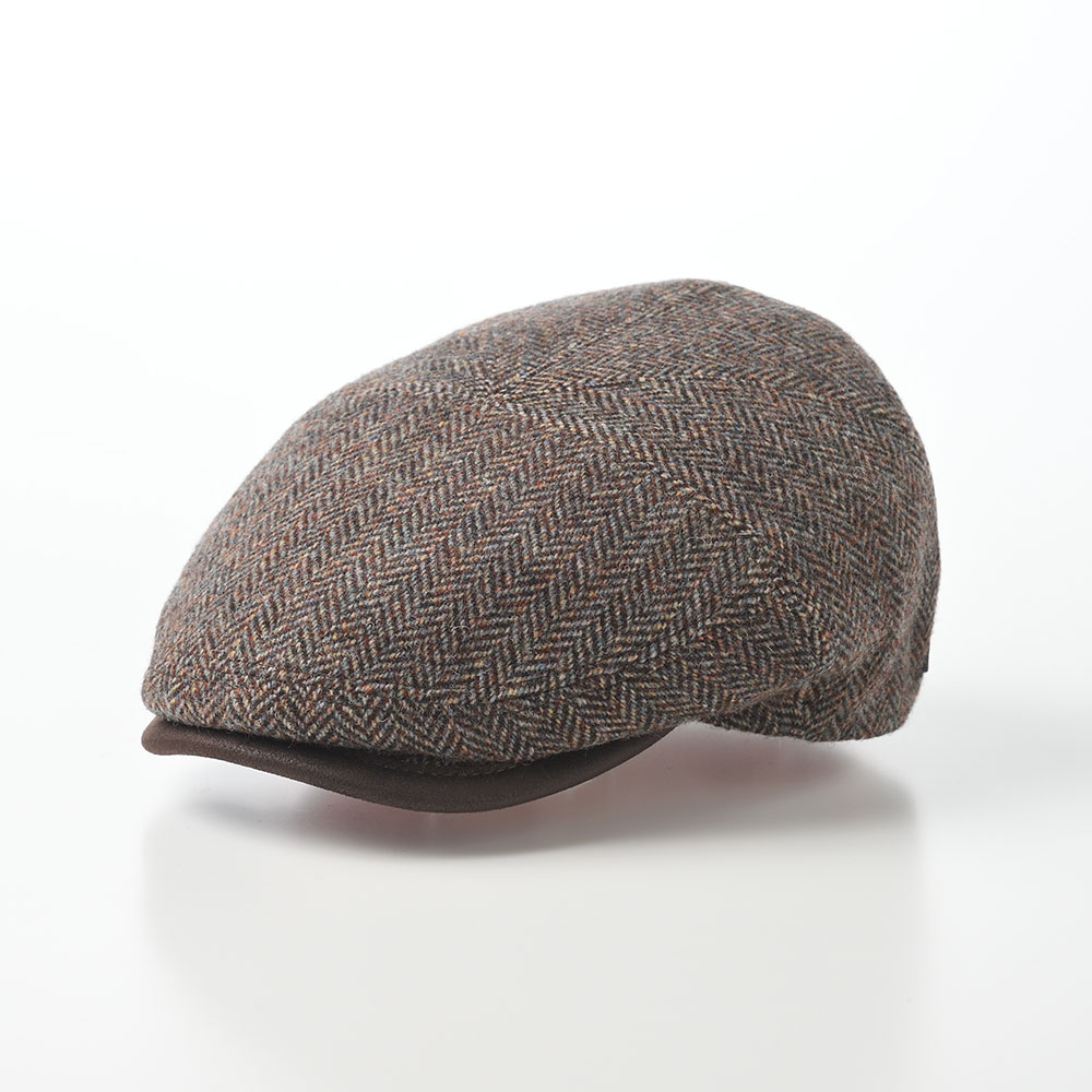 セットアップ Highlands Cross ハンチング帽 キャップ メンズ レディース 秋 冬 帽子 大きいサイズ Cap ハンチングベレー 鳥打帽 カジュアル 普段使い おしゃれ あす楽 フランスブランド ハイランドクロス Stewart Wool 001 スチュワート ウール ベージュ Fucoa Cl