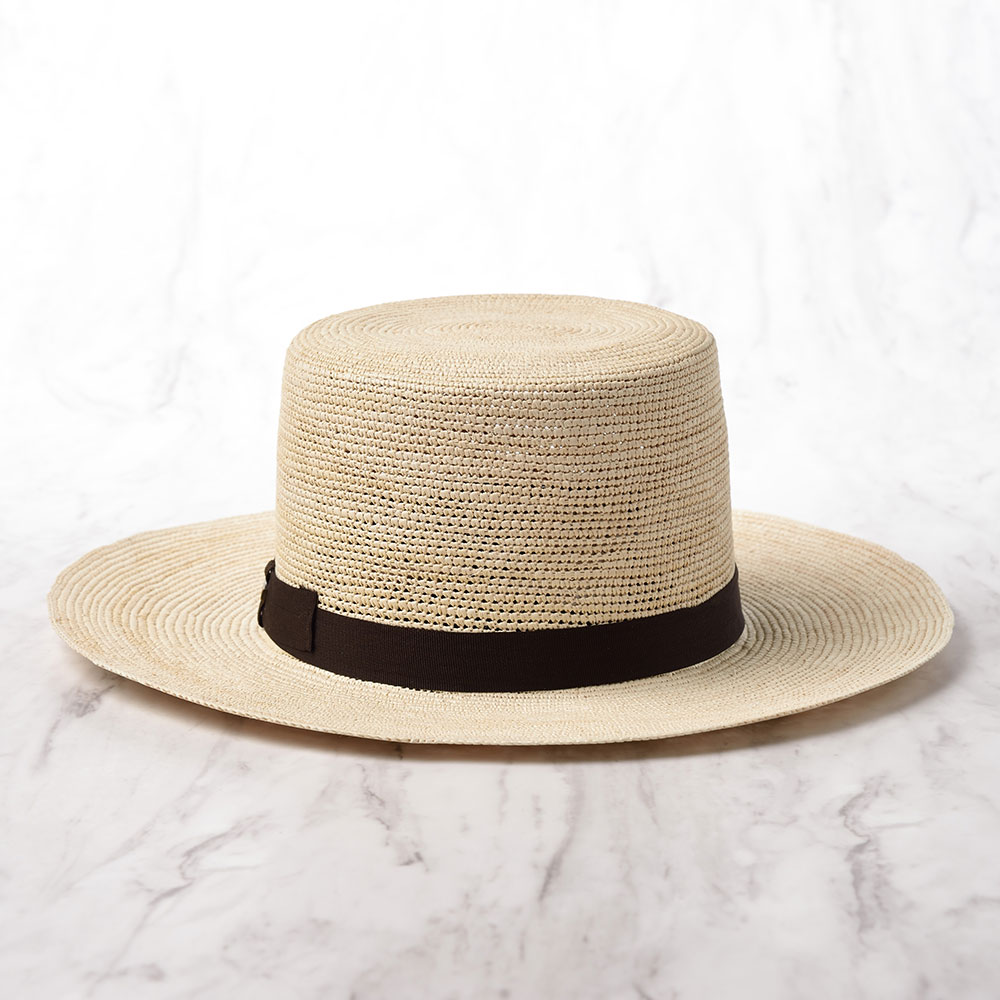 高い品質 パナマハット パナマ帽子 ボーターハット カンカン帽 メンズ レディース 帽子 春夏 大きいサイズ 麦わら帽子 ストローハット エクアドル製 プレゼント ギフト 送料無料 あす楽 Homeroortega オメロオルテガ Boater Croche ボータークロッシェ ナチュラル 驚き
