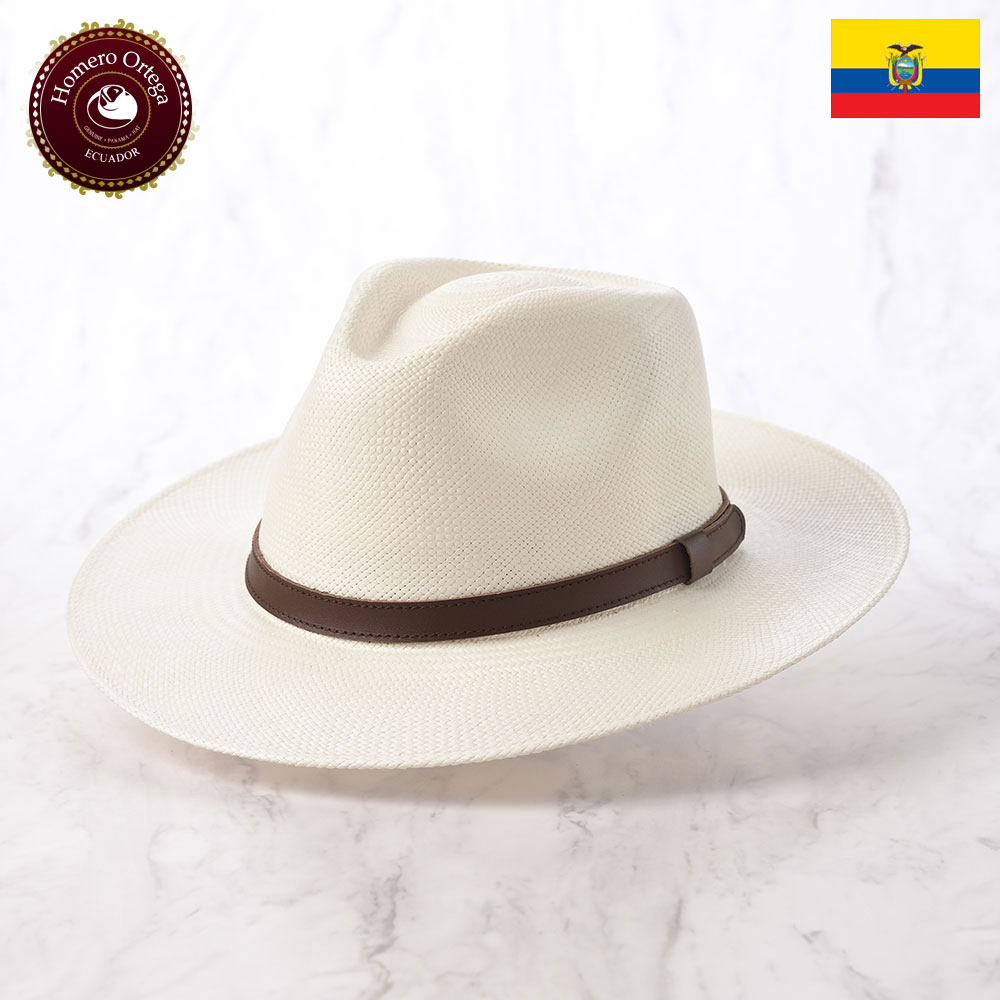 楽天市場】メンズ パナマハット パナマ帽 中折れ帽子 フェドラハット