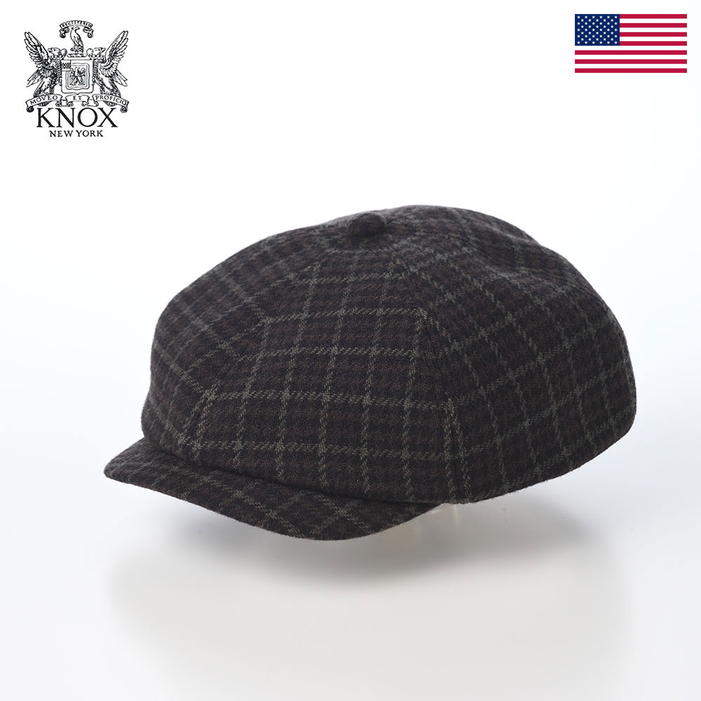 KNOX ノックス 帽子 キャスケット ハンチング帽 メンズ レディース キャップ CAP 秋 冬 ブランド 大きいサイズ サイズ調整可 シンプル カジュアル 普段使い Cashmere CasHunting(カシミヤ キャスハンチング) カーキ
