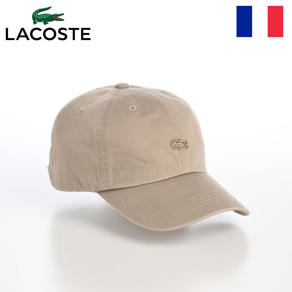 楽天市場】LACOSTE ラコステ 帽子 ロゴキャップ CAP 春 夏 秋 冬