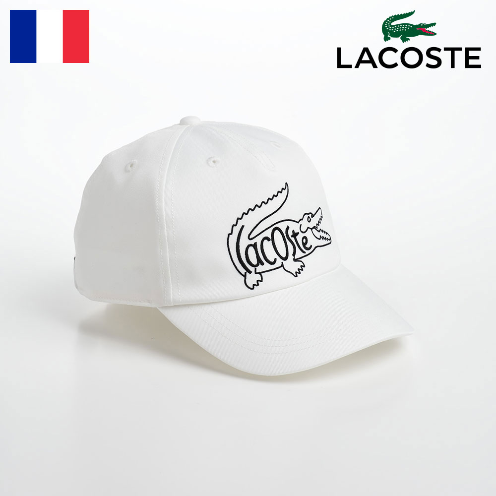 楽天市場 ラコステ ビック ロゴ キャップ L1143 Lacoste 帽子 大きい ワニ ブランド おしゃれ 洗える メンズ レディース 白 紺 ネイビー ホワイト 楽ギフ 包装 送料無料 Smtb K Kb 帽子屋 Lion Do ライオンドウ