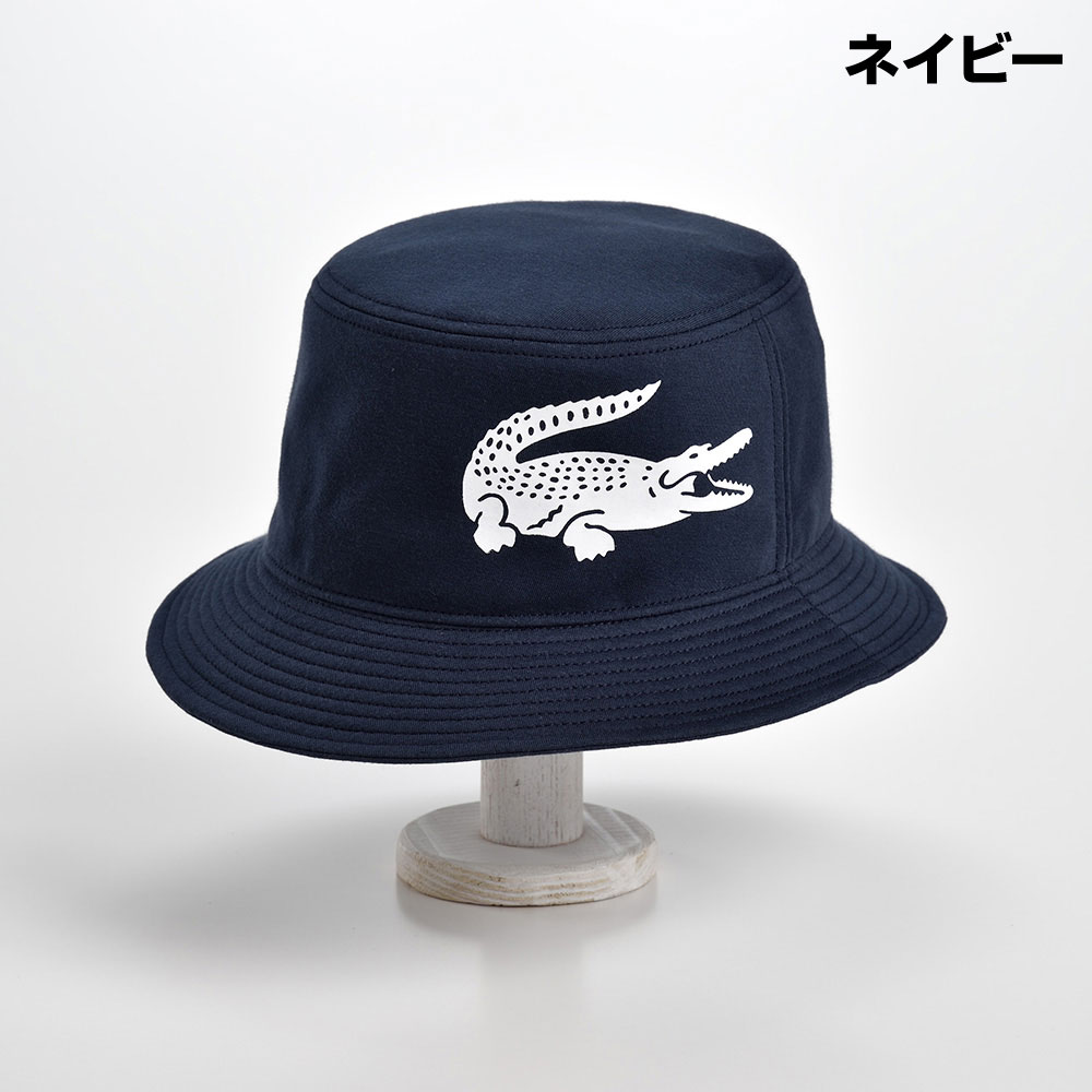 Lacoste 個性派 ラコステ 送料無料 おしゃれ L1144 レディース 個性派 男女兼用 ビッグロゴ メッシュ裏地 アウトドア バケットハット 春 夏帽子 メンズ サイズ調節可 普段使い フェス 登山 キャンプ アウトドア サファリ ホワイト ネイビー レッド 送料無料 あす楽 メンズ