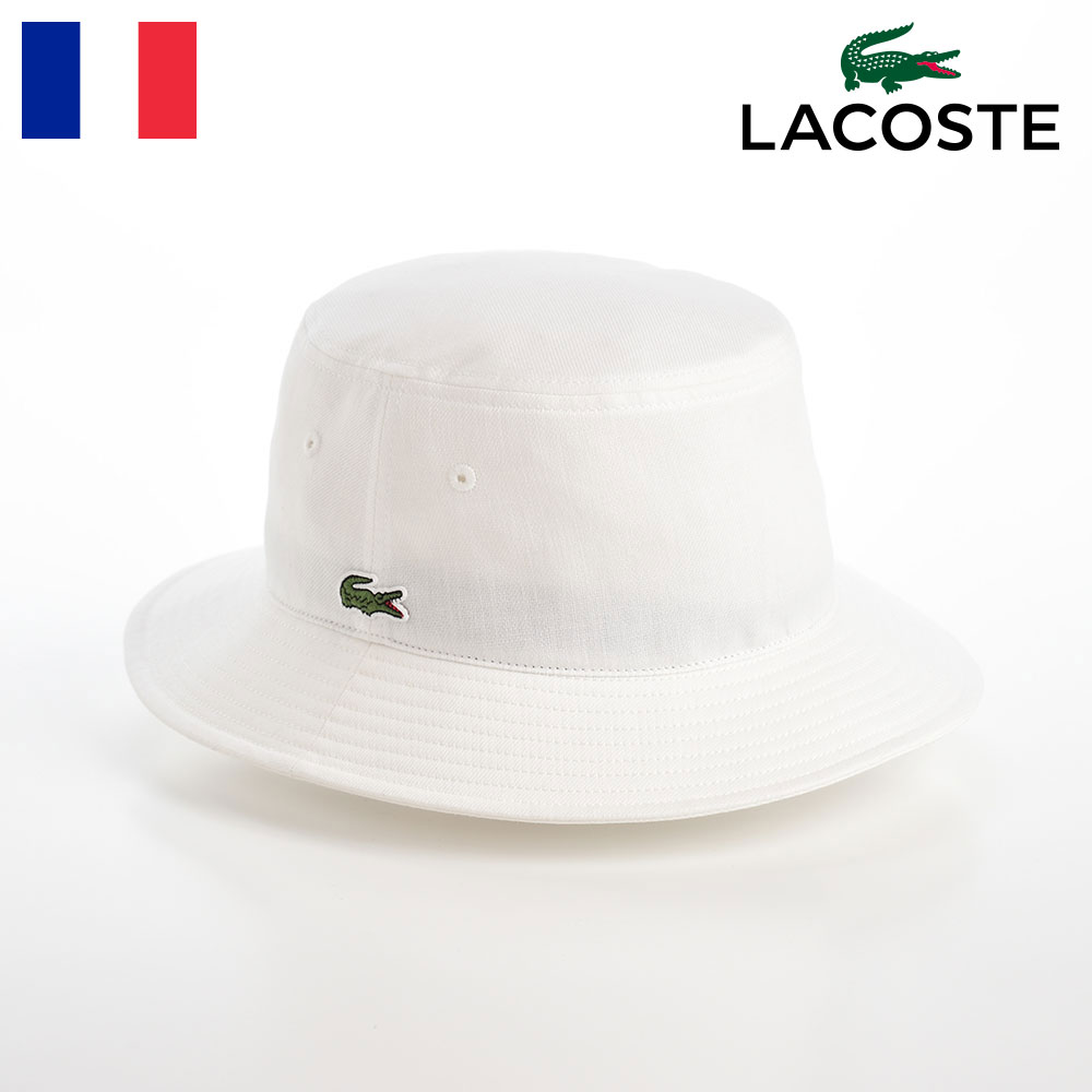【楽天市場】LACOSTE バケットハット 帽子 メンズ 父の日 レディース 春 夏 サファリハット 紫外線対策 UVカット ワニロゴ