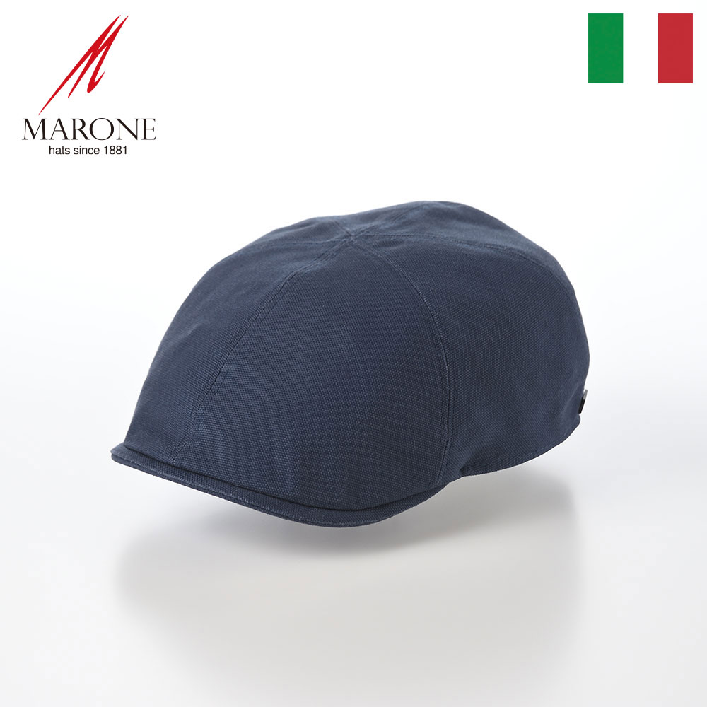 ハンチング 帽子 MARONE マローネ 61cm MARONE(マローネ) バイカラーハンチング