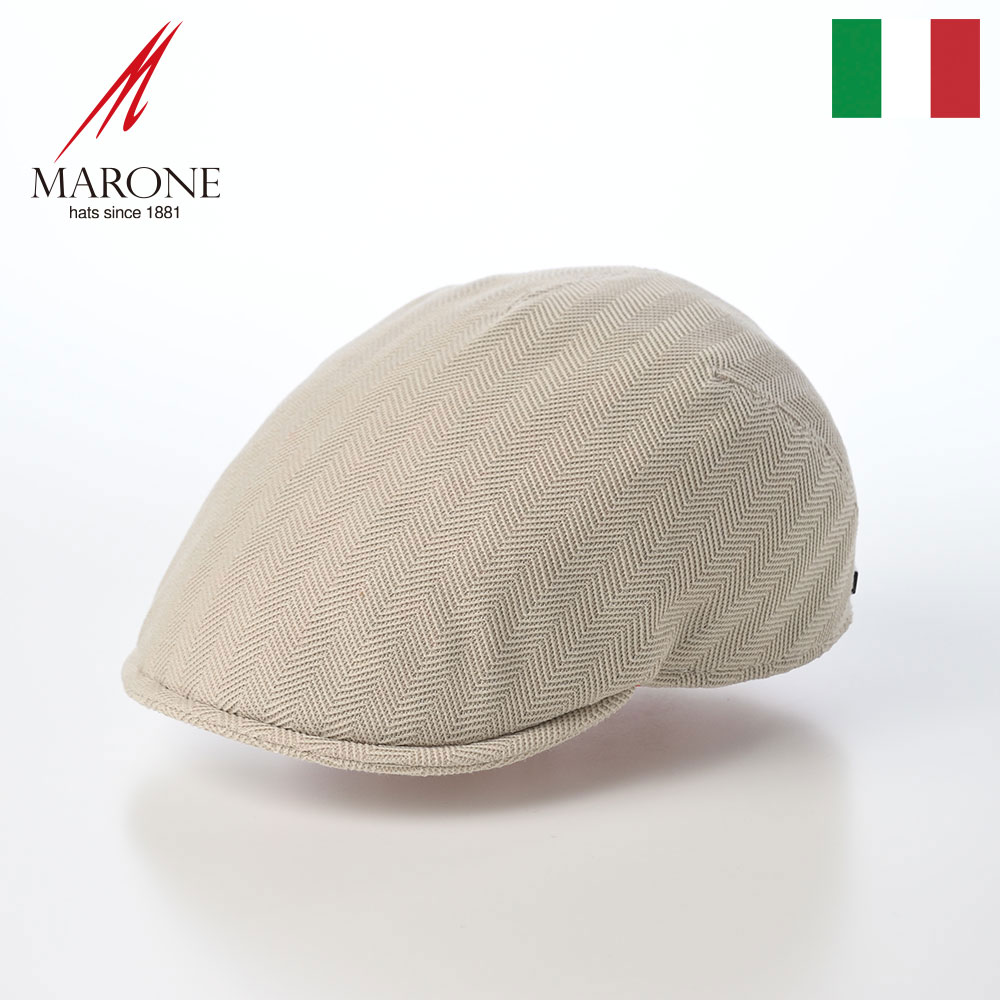 楽天市場】[リネンSALE] MARONE ハンチング帽 キャップ メンズ