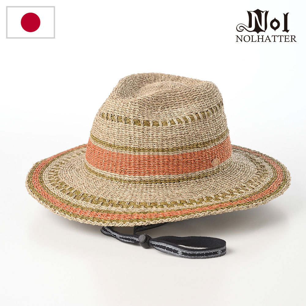 NOL 帽子 中折れハット ストローハット 春 夏 メンズ レディース 大きいサイズ ブランド カジュアル おしゃれ 日除け 熱中症対策 uv ファッション小物 アクセサリー ノル Pilin pandan(ピリン パンダン) ナチュラル ギフト｜メンズハット・帽子専門店 時谷堂