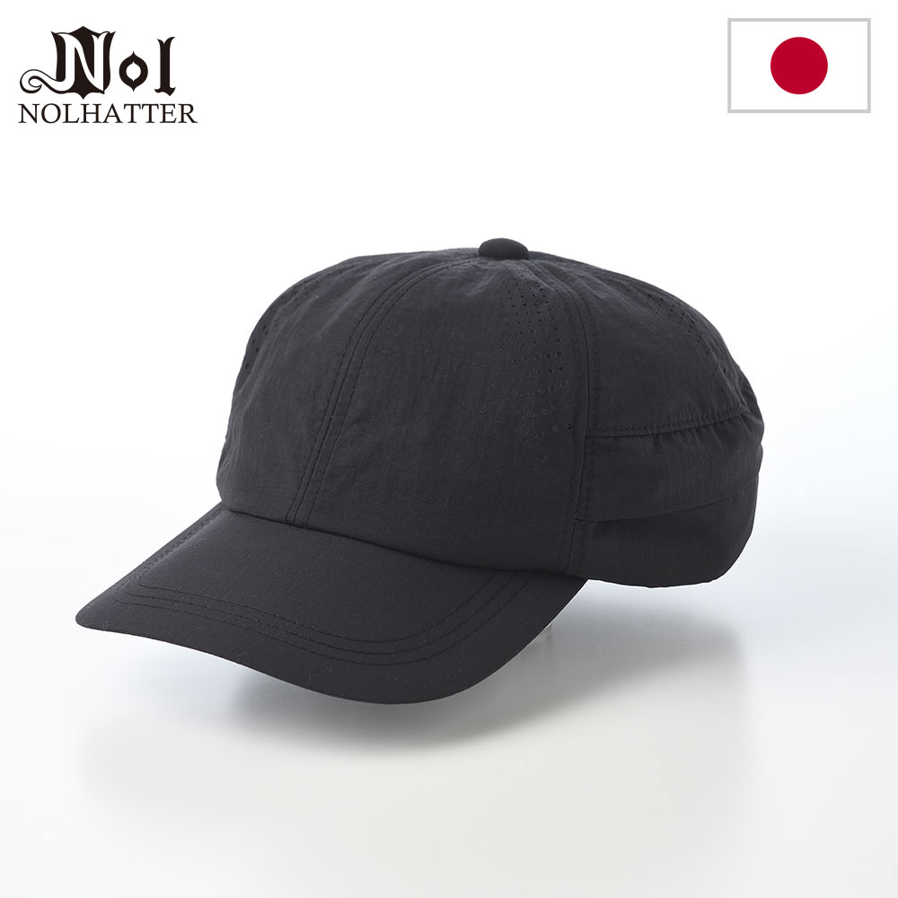 NOL キャップ CAP 帽子 春 夏 メンズ レディース 大きいサイズ ブランド カジュアル おしゃれ 日除け 熱中症対策 uv ファッション小物 アクセサリー ノル Beat the sun RIP（ビート ザ サン RIP） ブラック