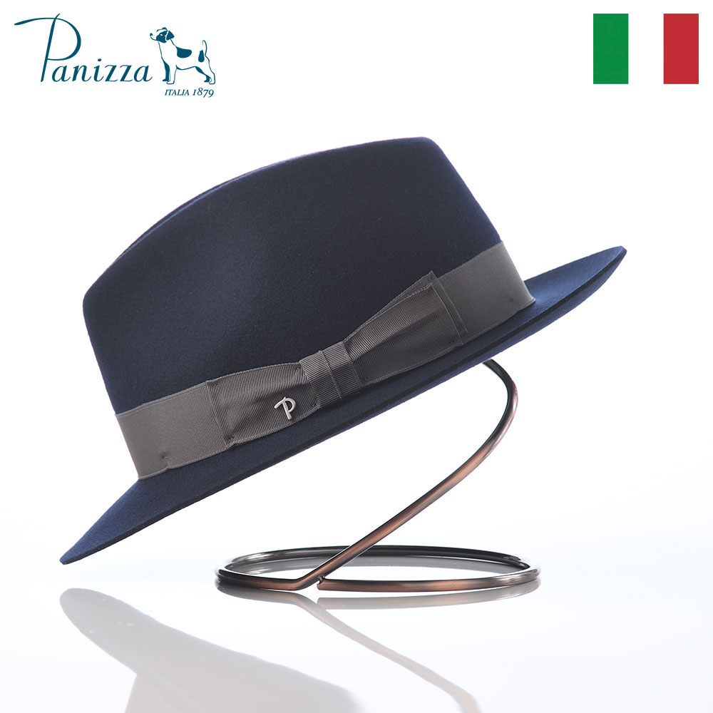 Panizza ウールフェルトハット グレー 60 7 1/4 XL Panizza ウールフェルトハット グレー 60 7 1/4 XL