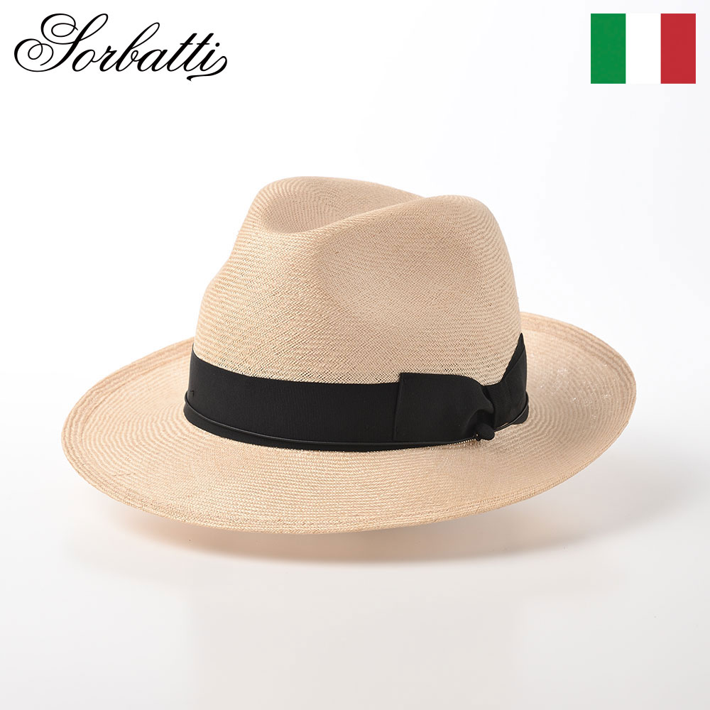 市場 Sorbatti 帽子 天然繊維 紳士帽 クラシカル 夏 ストローハット 春 カジュアル レディース 大きいサイズ 革スベリ メンズ 中折れハット フォーマル 高級