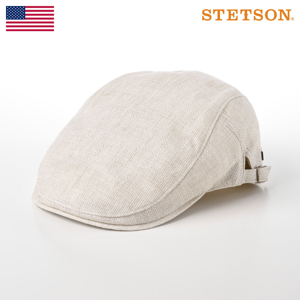ステットソン 日本製 ペイント ダメージ デニム ハンチング ベレー帽 帽子