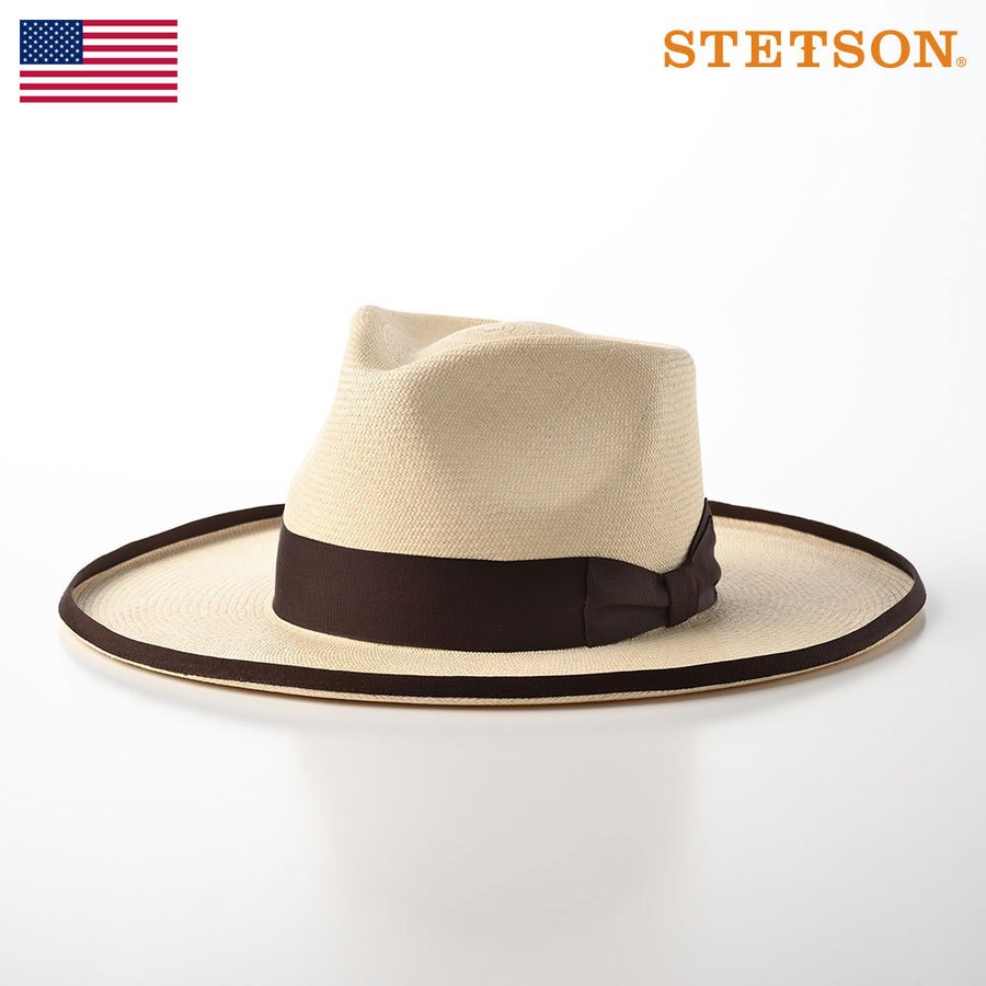 楽天市場】STETSON ステットソン パナマ帽 パナマハット 帽子 中