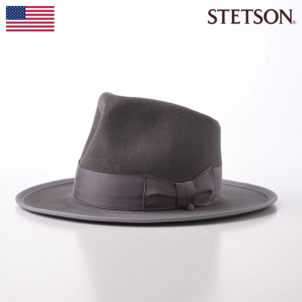 楽天市場】STETSON ステットソン 中折れハット ラビットフェルト 帽子 