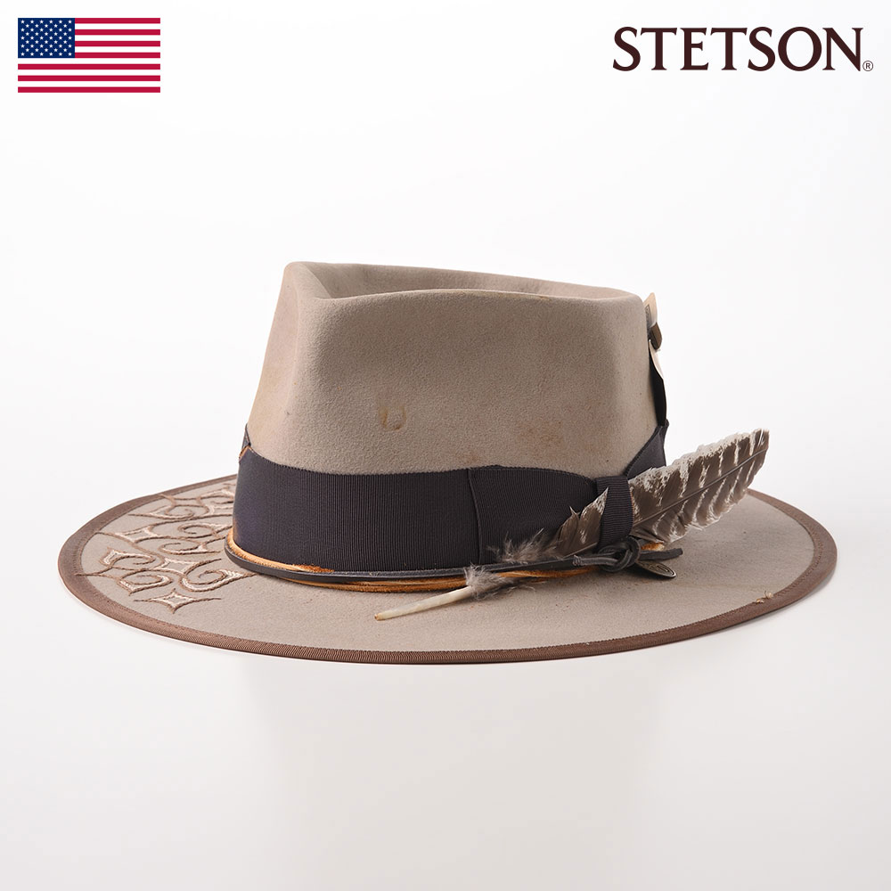 楽天市場】STETSON ステットソン 中折れハット 帽子 ブランド フェルト 