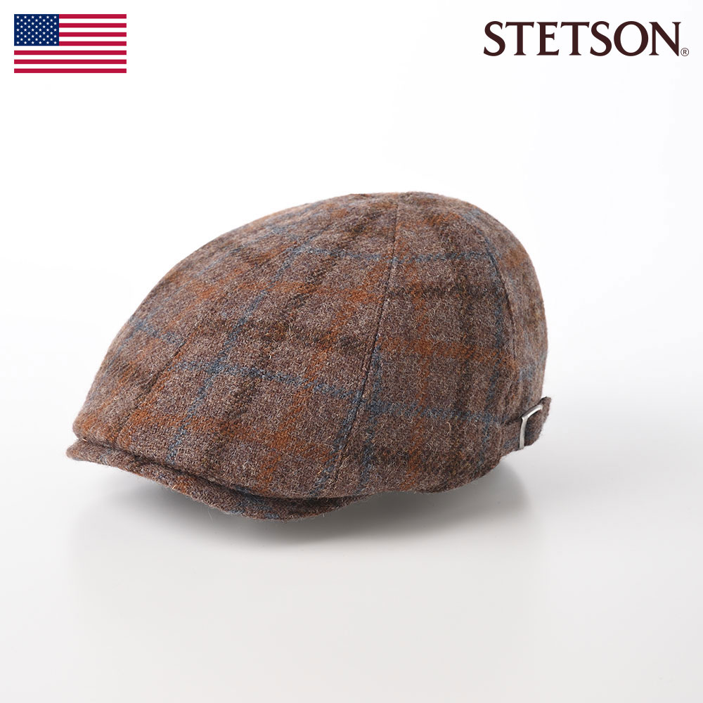 STETSON(ステットソン) HARRIS TWEED HUNTING(ハリスツイード ハンチング)SE682 ベージュ ギフト プレゼント 贈り物 プレゼント