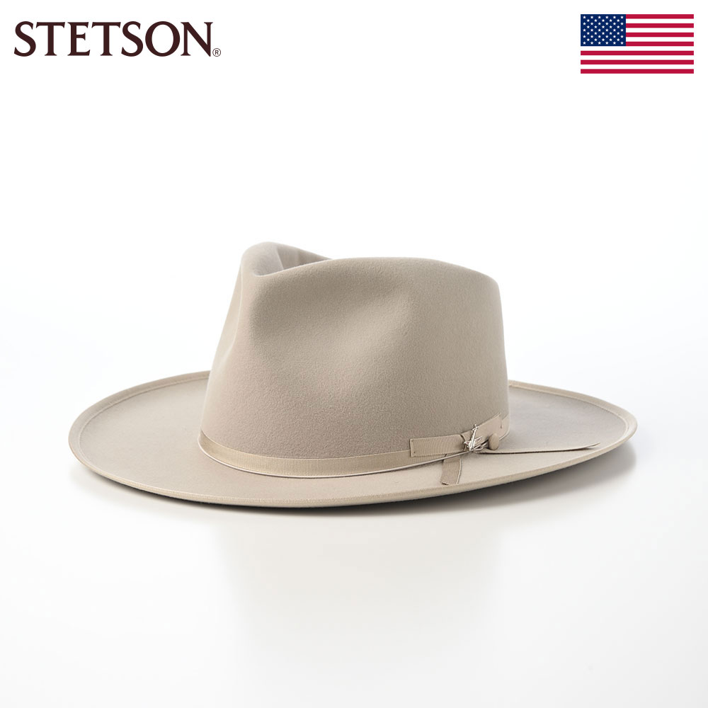楽天市場】STETSON 帽子 中折れハット フェルト帽 メンズ レディース