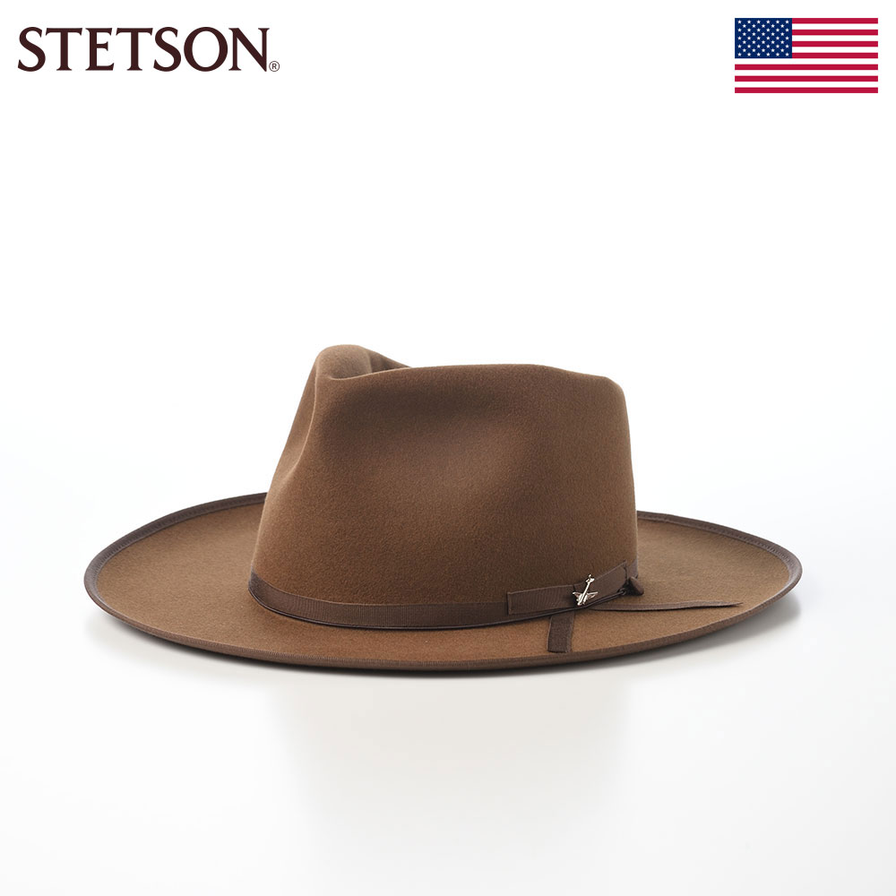 楽天市場】STETSON 帽子 中折れハット フェルト帽 メンズ レディース