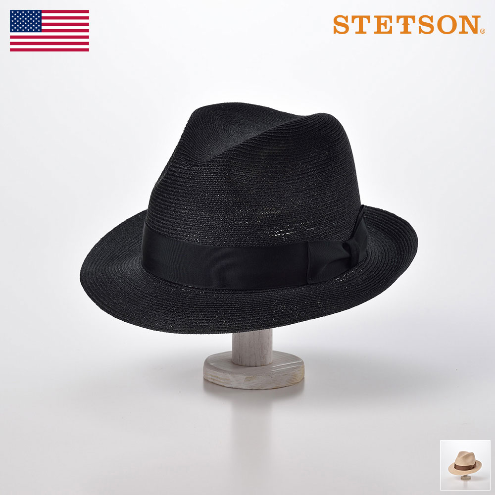 人気ショップが最安値挑戦 楽天市場 Stetson ステットソン 中折れハット 中折れ帽子 メンズ レディース 春夏 麦わら帽子 ストローハット ブレードハット 涼しい 紳士帽 ブラック ナチュラル 送料無料 チャールストンヘンプ St132 あす楽 メンズハット 帽子