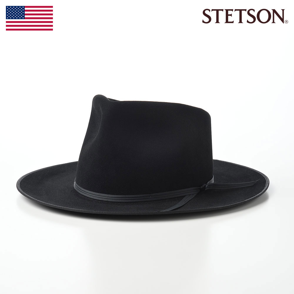 帽子 ”STETSON ステットソン ビーバーフエルト中折れ帽 ” 秋冬 メンズ