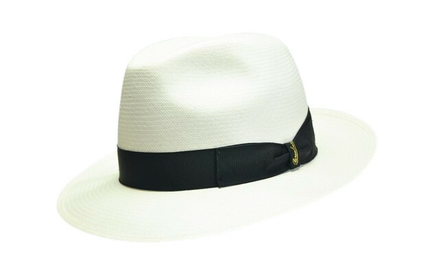 美品Borsalino♡パナマハット　女優帽　ナチュラル　Mサイズ イタリア Borsalino(ボルサリーノ) パナマ中折れ帽 140228 Federico