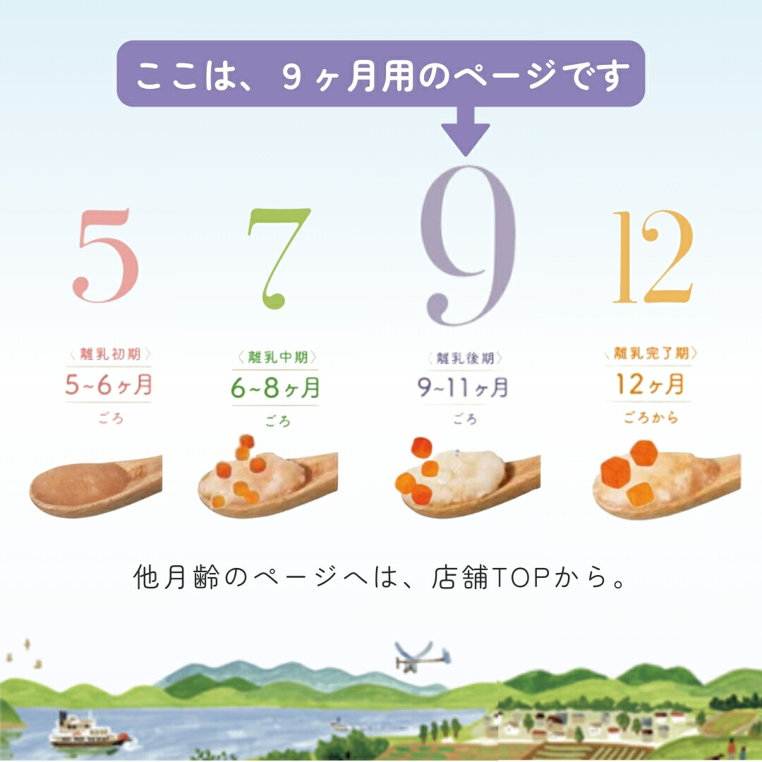 manma 9ヶ月 四季のベビーフード おじや おかず 混在 おためし 離乳食