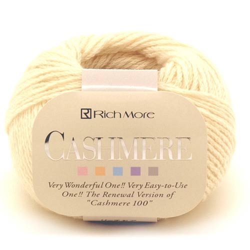 【楽天市場】リッチモア カシミヤ バラ1玉 並太 richmore CASHMERE 毛糸 手編み カシミヤ100％高級：旗の村松・手芸の村松