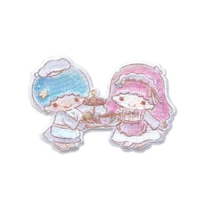 楽天市場】リトルツインスターズ ワッペン アイロン・シール両用接着