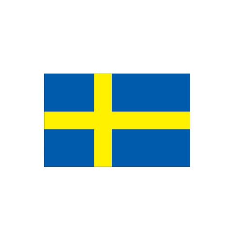 スウェーデン Sweden オーダー 国旗 外国旗 卓上旗 旗 フラッグ 160か国対応 ～サイズ、素材によりお値段が変わります