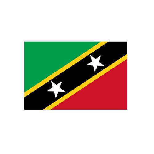 セントクリストファー・ネイビス Saint Kitts and Nevis オーダー 国旗 外国旗 卓上旗 旗 フラッグ 160か国対応 ～サイズ、素材によりお値段が変わります