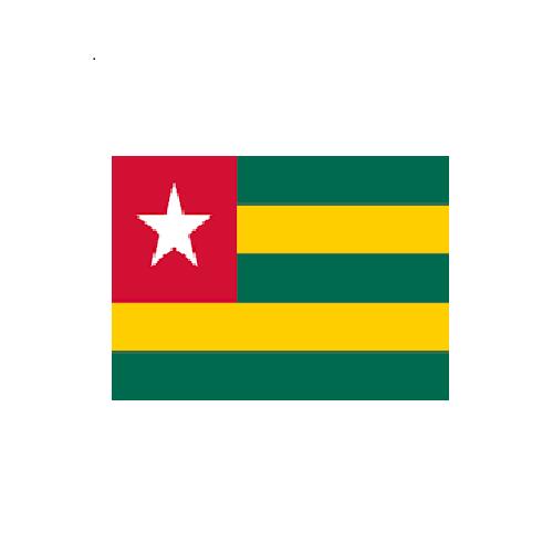 トーゴ Togo オーダー 国旗 外国旗 卓上旗 旗 フラッグ 160か国対応 ～サイズ、素材によりお値段が変わります
