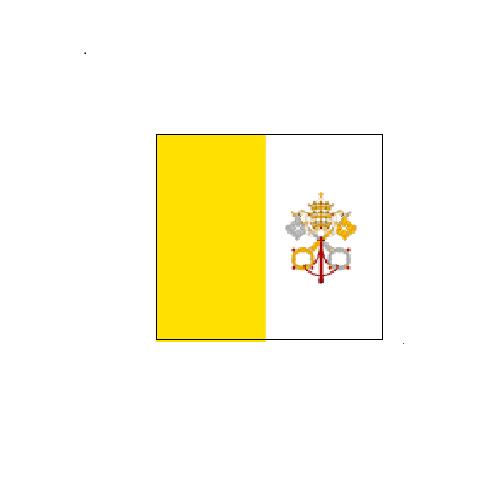 バチカン Vatican オーダー 国旗 外国旗 卓上旗 旗 フラッグ 160か国対応 ～サイズ、素材によりお値段が変わります 6,630円