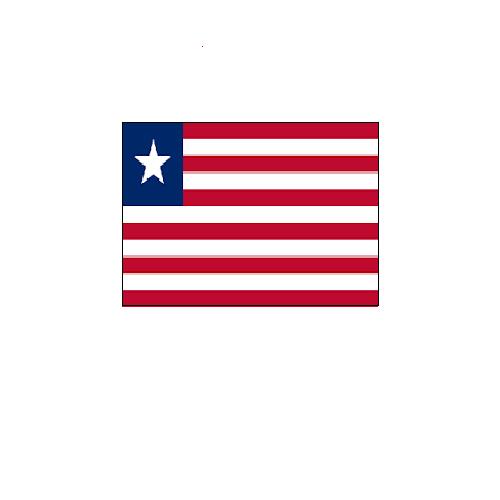 リベリア Liberia オーダー 国旗 外国旗 卓上旗 旗 フラッグ 160か国対応 ～サイズ、素材によりお値段が変わります