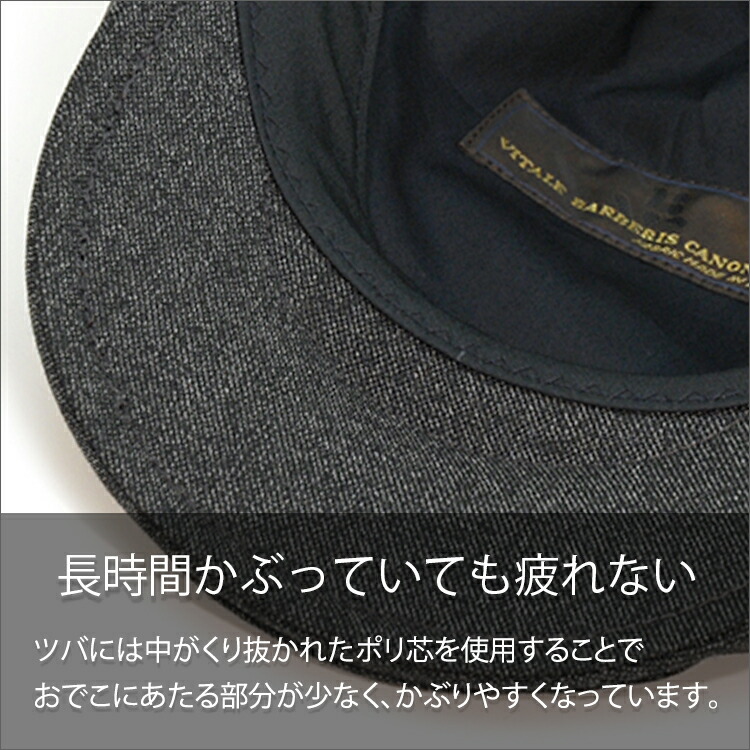 Canonico 帽子 カノニコ ハンチングマルゼ ウール100 チャコール Hatblockウール 帽子 温かい 帽子 大きいサイズ 日本製 日本製 国産 メンズ レディース サイズ調節 秋 冬 グレー ラッピング 送料無料 ギフト プレゼント Hatblock 日本製 帽子職人の確かな