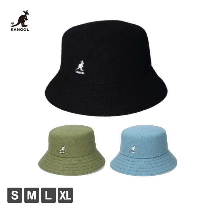 【7/26 1:59迄 クーポンで 10%OFF】カンゴール KANGOL ハット バケットハット レディース メンズ おしゃれ カジュアル ファッション シンプル プレゼント ブラック ファンネル ファイアリーオレンジ バイオライム ネイビー 秋冬|帽子屋HATHOMES