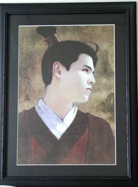 楽天市場】【劉一鵬】LIU YIPENG リュウイッポウ 美人画 肘付く女 肉筆