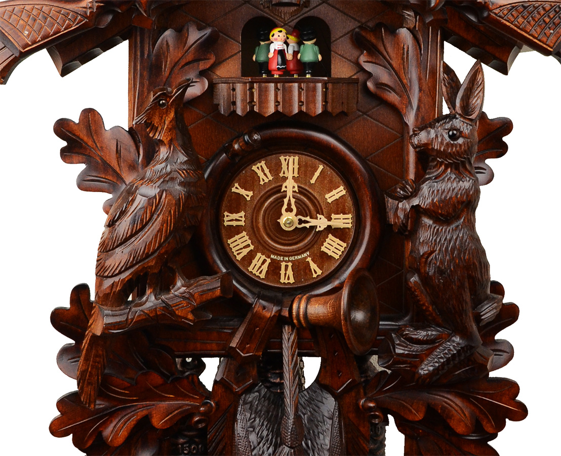【楽天市場】鳩時計 壁掛け時計 ハト時計 はと時計 ポッポ時計 森の時計 八日巻き 鳩時計795-8MT ドイツREGULA鳩時計ムーブメント