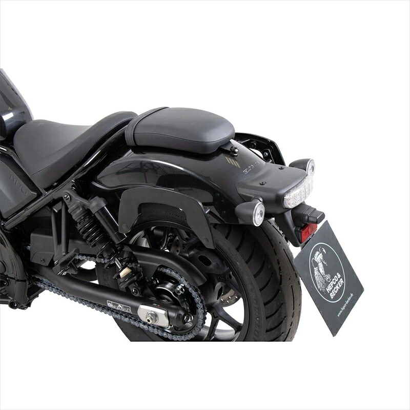 バイクパーツHEPCO&BECKER(ヘプコアンドベッカー) C-Bowサイドキャリア ブラック 6309525 00 014550255641214Rebel1100/DCT 21-25|バイク用品はとやグループ2号店