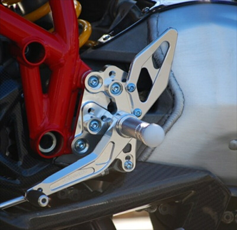 ステップ ステップキット 4ポジション シルバー DUCATI 1098 DEP116S 4548664145157 取寄品 50,287円