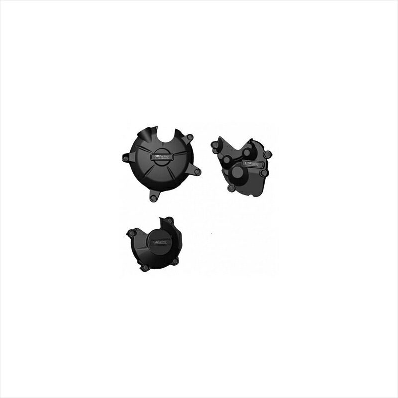 バイクパーツ GBRACING(ジービーレーシング) エンジンカバーセット 3点 EC-ZX6-2013-SET-GBR 4548916017478 ZX-6R 13-25